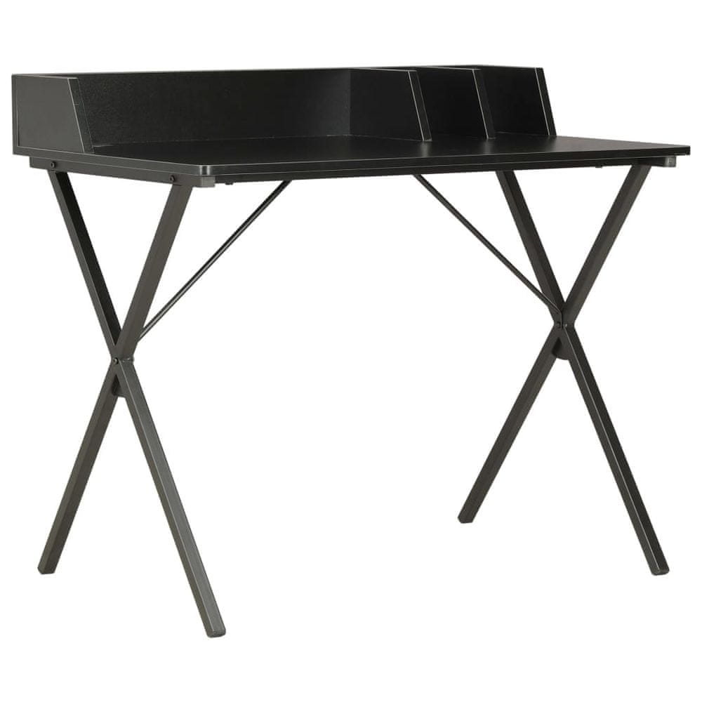 Petromila vidaXL Stôl čierny 80x50x84 cm